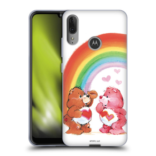 Care Bears Classic Rainbow Soft Gel Case for Motorola Moto E6 Plus