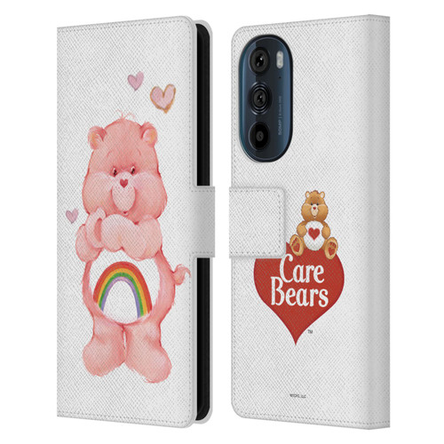 Care Bears Classic Cheer Leather Book Wallet Case Cover For Motorola Edge 30