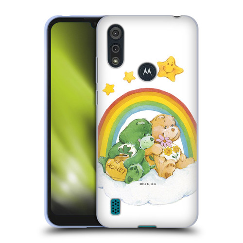 Care Bears Classic Rainbow 2 Soft Gel Case for Motorola Moto E6s (2020)