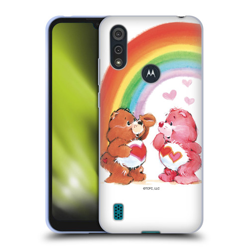Care Bears Classic Rainbow Soft Gel Case for Motorola Moto E6s (2020)