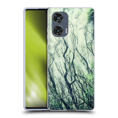 Dorit Fuhg Mystic Nature Green Woods Soft Gel Case for Motorola Edge 50 Fusion