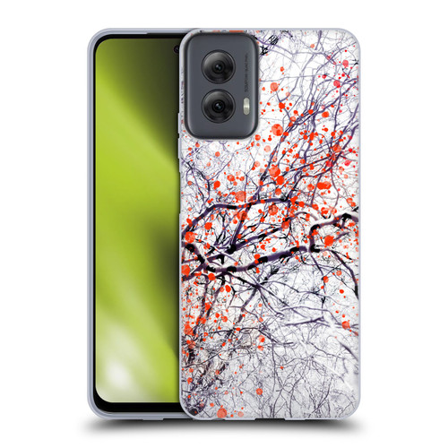 Dorit Fuhg Mystic Nature Fire Blossom Soft Gel Case for Motorola Moto G Power (2024)