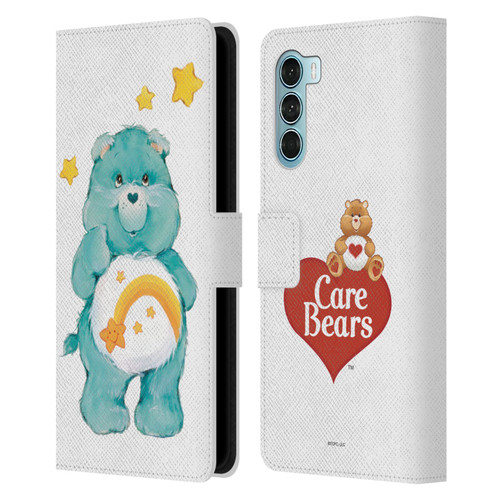 Care Bears Classic Wish Leather Book Wallet Case Cover For Motorola Edge S30 / Moto G200 5G