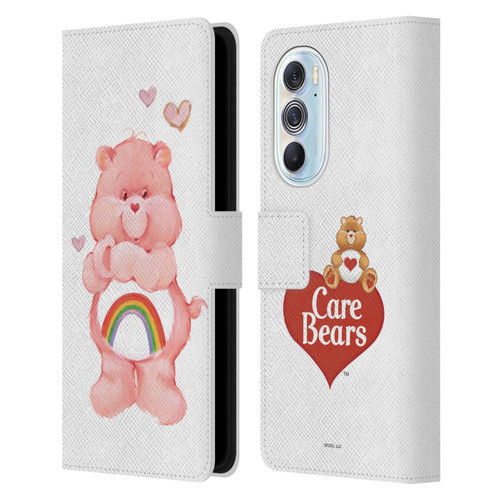 Care Bears Classic Cheer Leather Book Wallet Case Cover For Motorola Edge X30
