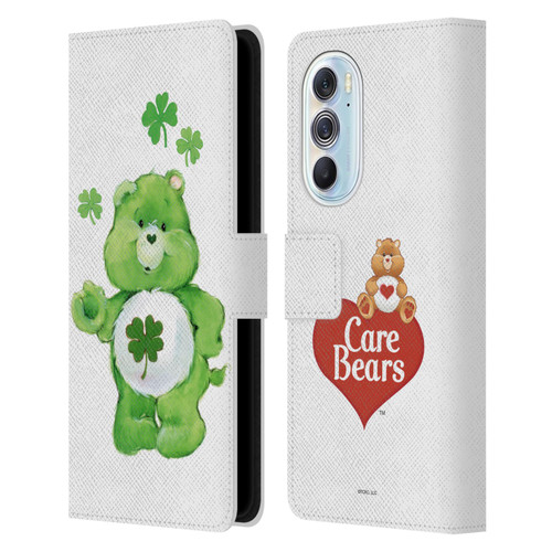 Care Bears Classic Good Luck Leather Book Wallet Case Cover For Motorola Edge X30