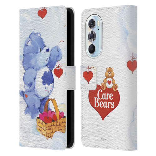 Care Bears Classic Grumpy Leather Book Wallet Case Cover For Motorola Edge X30