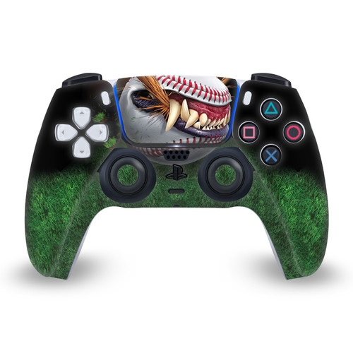 Tom Wood Monsters & Horrors Baseball Vinyl Sticker Skin Decal Cover for Sony PS5 Sony DualSense Controller