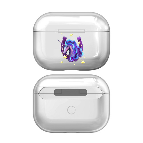 Rose Khan Art Mix Stars Clear Hard Crystal Cover Case for Apple AirPods Pro Charging Case
