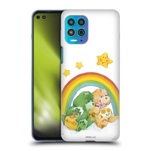 Care Bears Classic Rainbow 2 Soft Gel Case for Motorola Moto G100