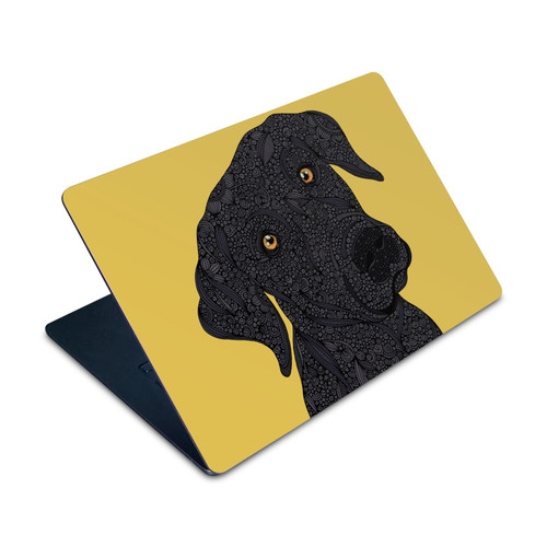 Valentina Animals Black Labrador Vinyl Sticker Skin Decal Cover for Apple MacBook Air 15" M2/A3448 2023/2026