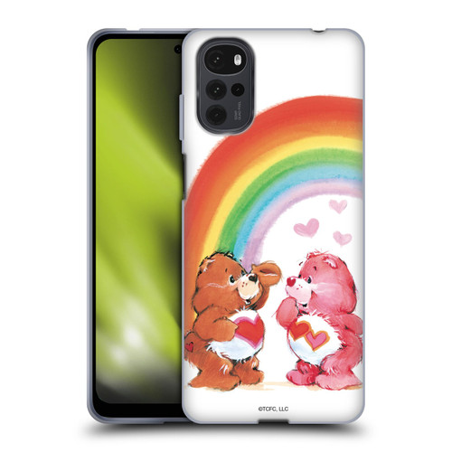 Care Bears Classic Rainbow Soft Gel Case for Motorola Moto G22
