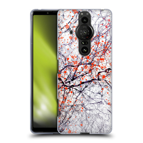 Dorit Fuhg Mystic Nature Fire Blossom Soft Gel Case for Sony Xperia Pro-I