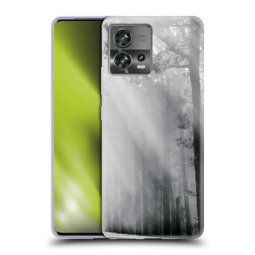 Dorit Fuhg Monotones Foggy Woods Soft Gel Case for Motorola Moto Edge 30 Fusion