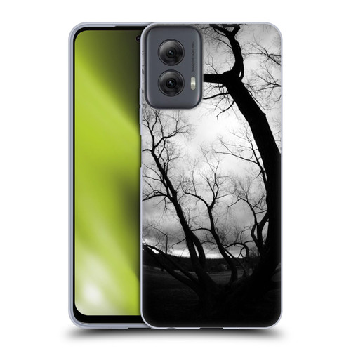 Dorit Fuhg Monotones Winter Trees Soft Gel Case for Motorola Moto G Power (2024)