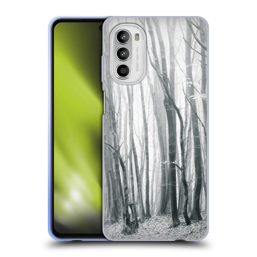 Dorit Fuhg Monotones Chilly Woods Soft Gel Case for Motorola Moto G52