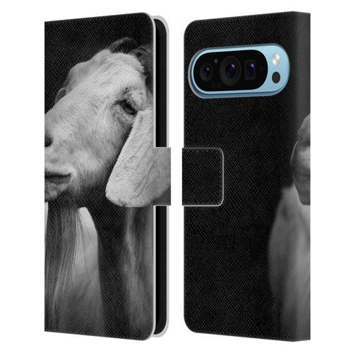 Dorit Fuhg Animals & Urban Life Goat Leather Book Wallet Case Cover For Google Pixel 9 / Pixel 9 Pro