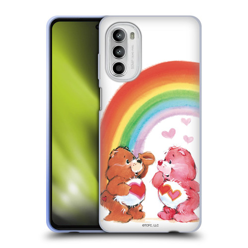 Care Bears Classic Rainbow Soft Gel Case for Motorola Moto G52