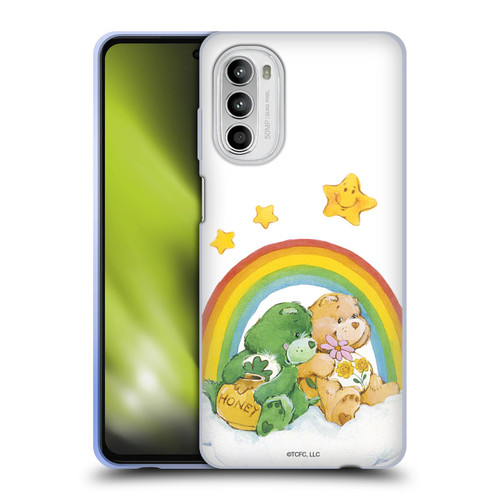 Care Bears Classic Rainbow 2 Soft Gel Case for Motorola Moto G52