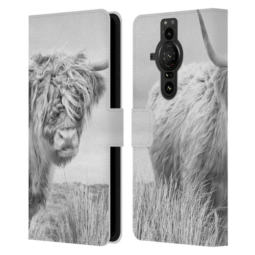 Dorit Fuhg Animals & Urban Life Furry Bull Leather Book Wallet Case Cover For Sony Xperia Pro-I