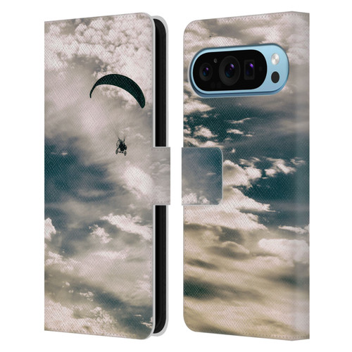 Dorit Fuhg Mystic Nature Glider Leather Book Wallet Case Cover For Google Pixel 9 / Pixel 9 Pro