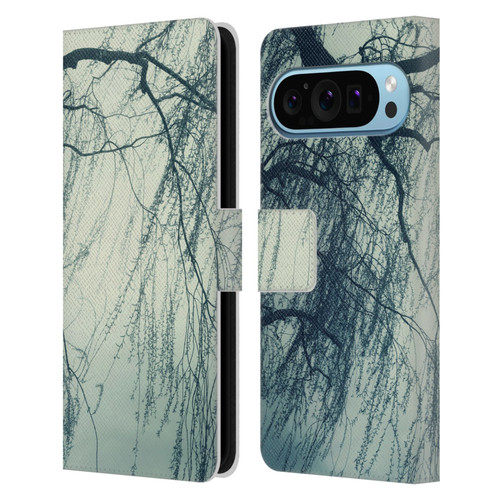 Dorit Fuhg Mystic Nature Weeping Willow Leather Book Wallet Case Cover For Google Pixel 9 / Pixel 9 Pro