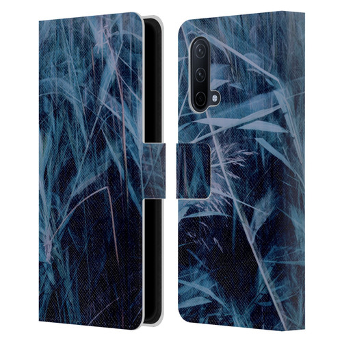 Dorit Fuhg Mystic Nature Blue Grass Leather Book Wallet Case Cover For OnePlus Nord CE 5G