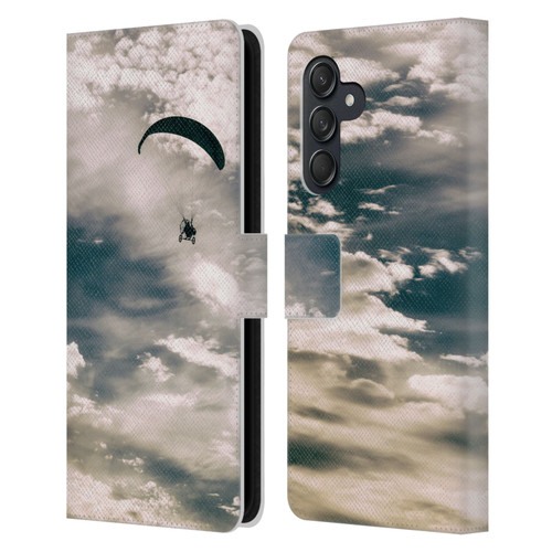 Dorit Fuhg Mystic Nature Glider Leather Book Wallet Case Cover For Samsung Galaxy M55 5G