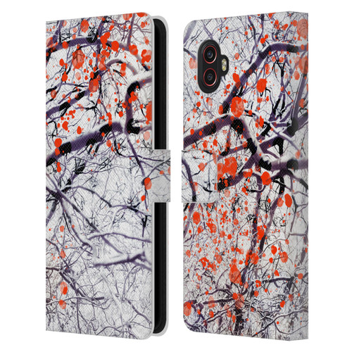 Dorit Fuhg Mystic Nature Fire Blossom Leather Book Wallet Case Cover For Samsung Galaxy Xcover6 Pro/Pro2