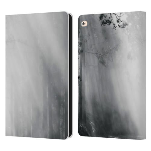 Dorit Fuhg Monotones Foggy Woods Leather Book Wallet Case Cover For Apple iPad Air 2 (2014)