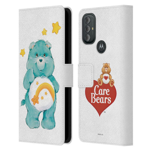 Care Bears Classic Wish Leather Book Wallet Case Cover For Motorola Moto G10 / Moto G20 / Moto G30
