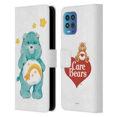 Care Bears Classic Wish Leather Book Wallet Case Cover For Motorola Moto G100
