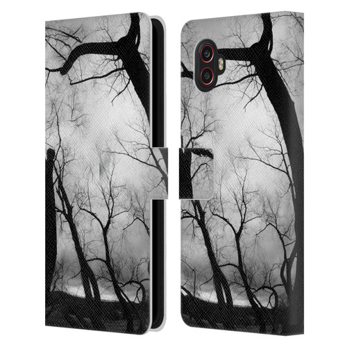 Dorit Fuhg Monotones Winter Trees Leather Book Wallet Case Cover For Samsung Galaxy Xcover6 Pro/Pro2