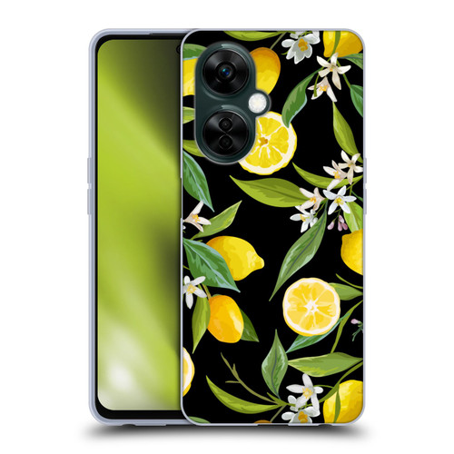 Haroulita Fruits Flowers And Lemons Soft Gel Case for OnePlus Nord N30