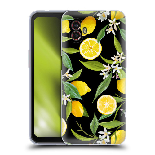 Haroulita Fruits Flowers And Lemons Soft Gel Case for Samsung Galaxy Xcover6 Pro/Pro2