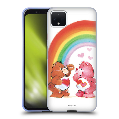 Care Bears Classic Rainbow Soft Gel Case for Google Pixel 4 XL