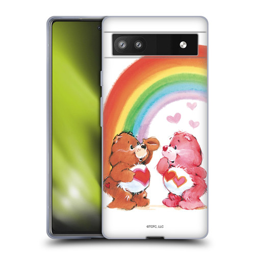 Care Bears Classic Rainbow Soft Gel Case for Google Pixel 6a