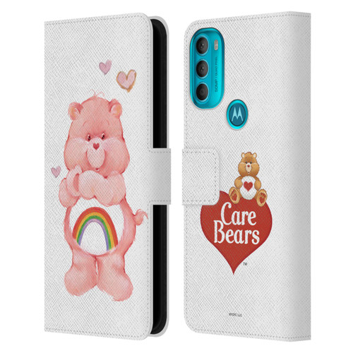 Care Bears Classic Cheer Leather Book Wallet Case Cover For Motorola Moto G71 5G