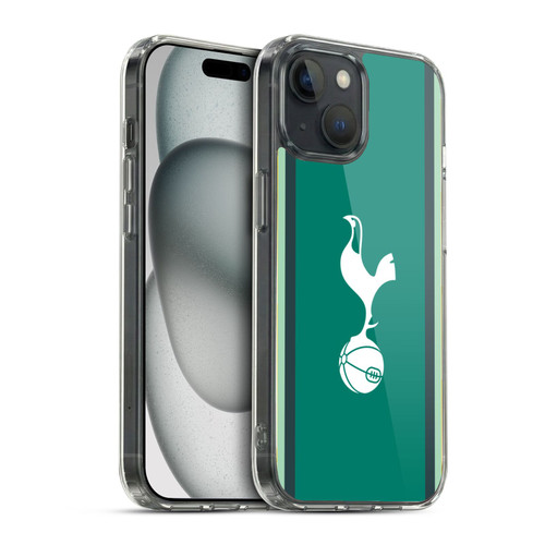 Tottenham Hotspur F.C. 2024/25 Badge Kit Third Soft Gel Case for Apple iPhone 15