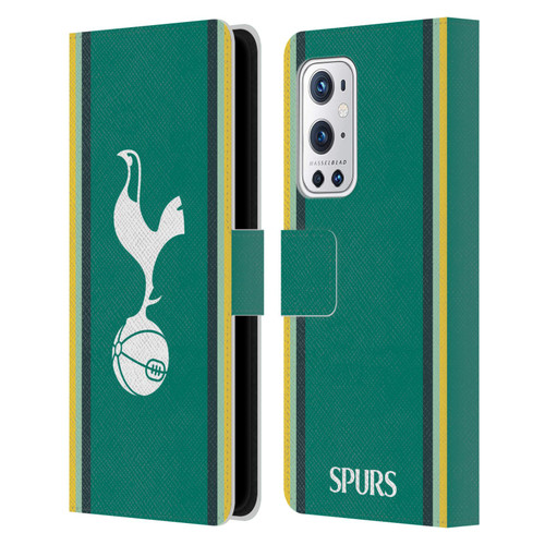 Tottenham Hotspur F.C. 2024/25 Badge Kit Third Leather Book Wallet Case Cover For OnePlus 9 Pro