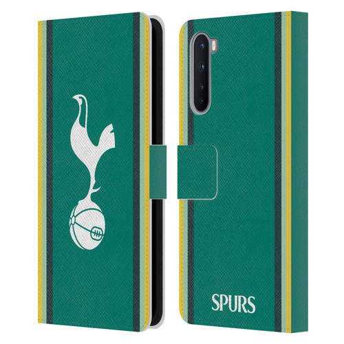 Tottenham Hotspur F.C. 2024/25 Badge Kit Third Leather Book Wallet Case Cover For OnePlus Nord 5G