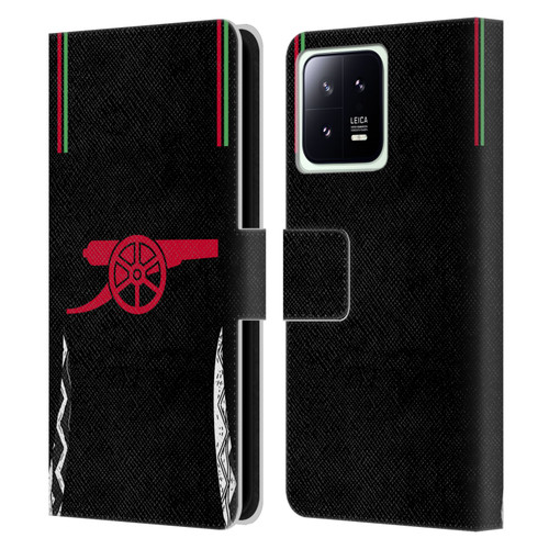 Arsenal FC 2024/25 Kit Away Leather Book Wallet Case Cover For Xiaomi 13 5G