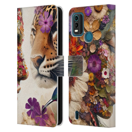 Shambhala Light Visionary Art Ethereal Graphics Flora & Fauna Leather Book Wallet Case Cover For Nokia G11 Plus