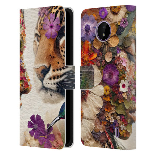 Shambhala Light Visionary Art Ethereal Graphics Flora & Fauna Leather Book Wallet Case Cover For Nokia C10 / C20