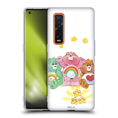 Care Bears Classic Group Soft Gel Case for OPPO Find X2 Pro 5G