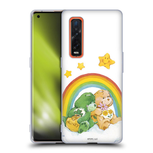 Care Bears Classic Rainbow 2 Soft Gel Case for OPPO Find X2 Pro 5G
