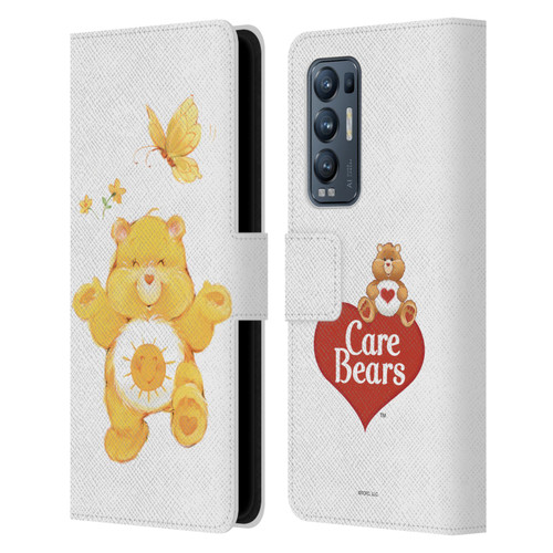 Care Bears Classic Funshine Leather Book Wallet Case Cover For OPPO Find X3 Neo / Reno5 Pro+ 5G
