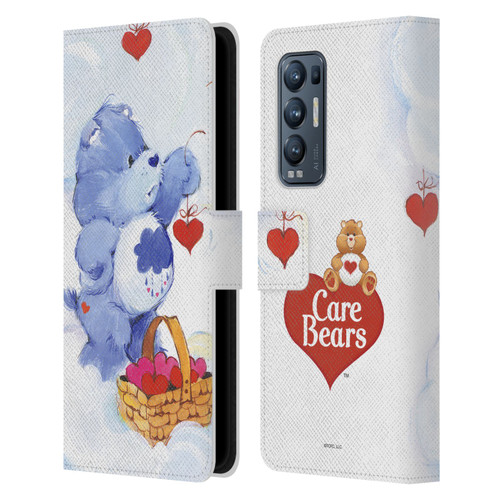 Care Bears Classic Grumpy Leather Book Wallet Case Cover For OPPO Find X3 Neo / Reno5 Pro+ 5G