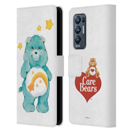 Care Bears Classic Wish Leather Book Wallet Case Cover For OPPO Find X3 Neo / Reno5 Pro+ 5G