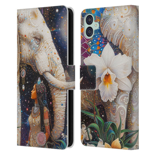 Shambhala Light Visionary Art Ethereal Graphics Gentle Giant Leather Book Wallet Case Cover For Samsung Galaxy M04 5G / A04e