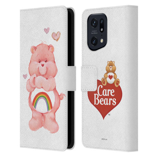 Care Bears Classic Cheer Leather Book Wallet Case Cover For OPPO Find X5 Pro